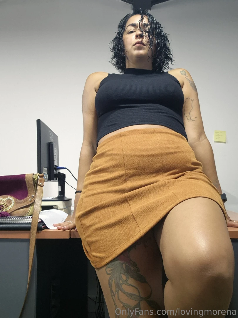 Si me ves as vestida en la oficina que me dir as o me har as 