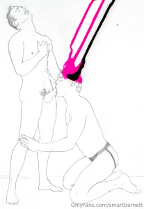 Drippings - pencil and ink on a3 heavyweight paper