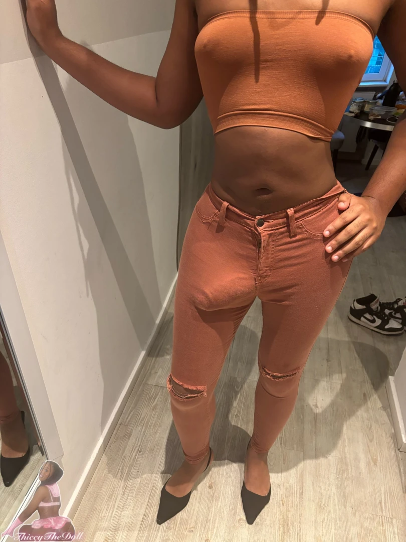 Take out my tits and cock 