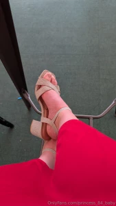 Ladies day with these on my feet really needed your tongue rubbing up
