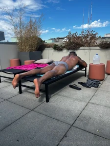 Tanning day part 17