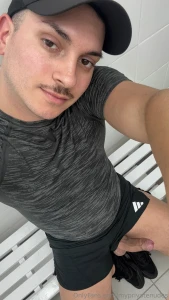 I get horny in the locker room dickslip part 3