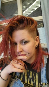 Before and after pics of my new color part 1