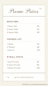 Promo price list or create your own bundle for a discount part 1