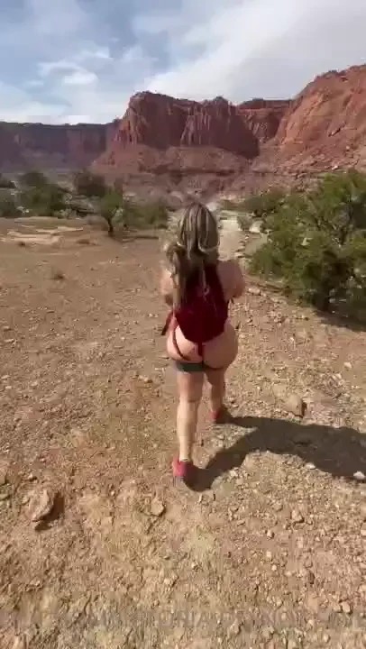 Hump day hike in the mountains then me being a dork at the end can t 