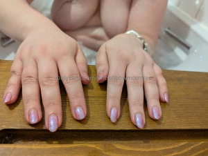 Monthly nail appointment is next week whose paying for it this month