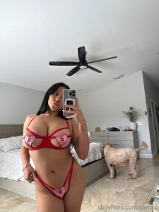 This outfit hugs me just right but i can turn around if you want