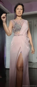 Trying on a dress which is your favorite part 1