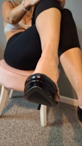 I could control your whole life in these high heels and you will beg