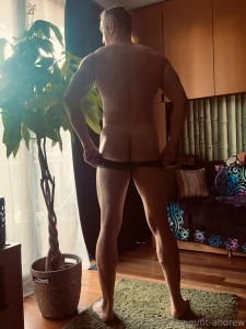 My new green latex underwear part 2