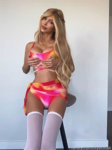 These white stockings are feeling extra good today just a little part 1