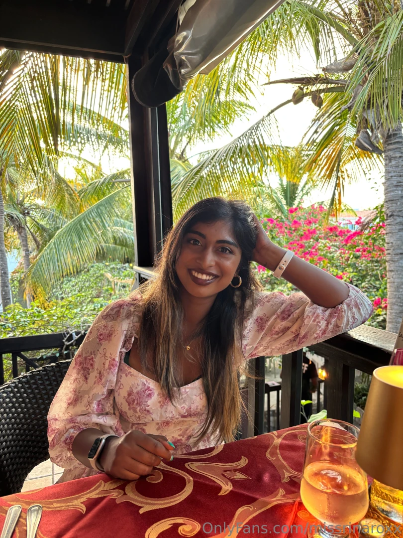 Little do you know the waitress managed to spill water on me twice 