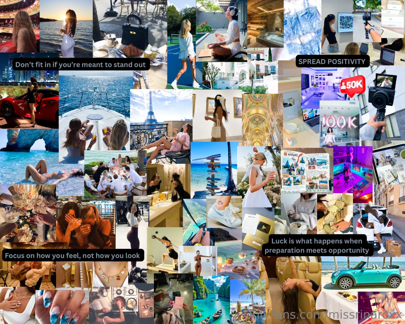 How do you like my new vision board for 2025 what are some of your 