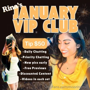 To celebrate the new year i want to make the monthly vip club the