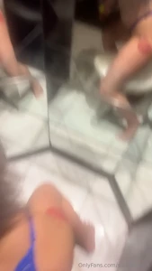 Keep watching me the whole day whiteboi you know the only cum that