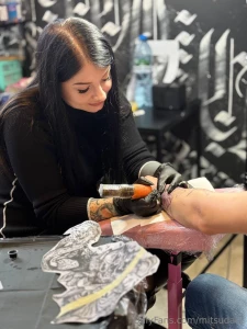 My tattoos speak in silence you just have to look closer