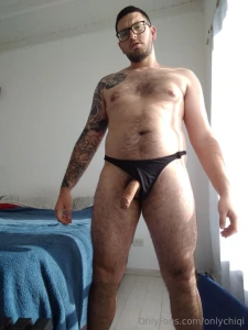 Upp my dick slipped out of my thong