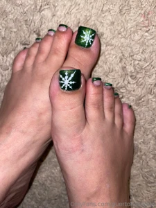 Christmas nails part 9