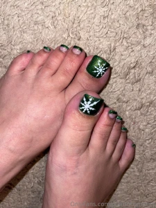 Christmas nails part 6