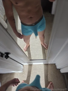 Took some photos for a review on these boxer briefs and got a little part 1