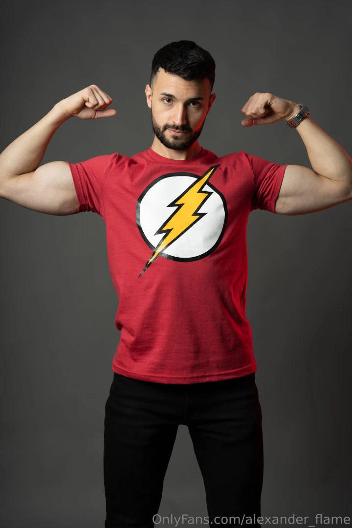 For today s photo shoot i had to choose a superhero flash always liked part 1 