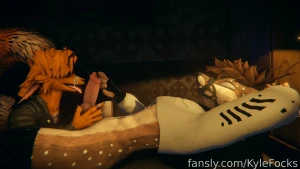 You gotta know how to keep a fox happy omgitzsqueakers furry fox gay