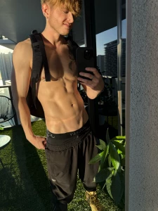 Sun s coming up pants are going down
