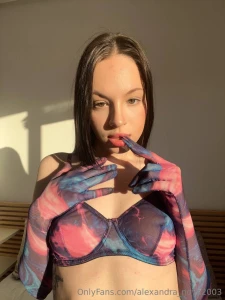 Space suit on a space girl part 1