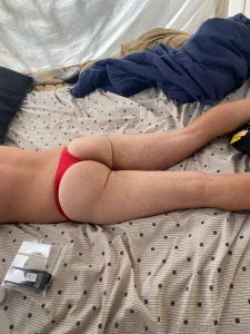 Had some fun playing with chrisstutz6 wearing thongs and f kin make ur part 1