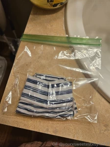Sent these juicy panties off to a very grateful customer today if you part 1