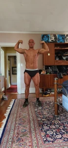 Front double bicep part 1