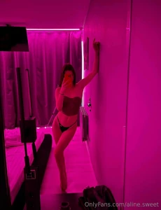 Little doll in a pink room what could be better for a good evening in part 1