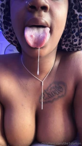 I ll make sure it lands right on your then my hot mouth right after