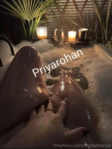 Bath after wild sex yours priya