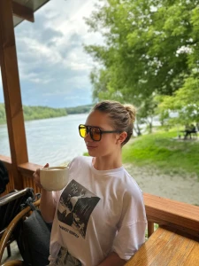 Morning coffee in nature - my little ritual of happiness silence fresh part 1