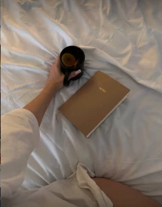 I write a journal of my thoughts not every day not by the book just