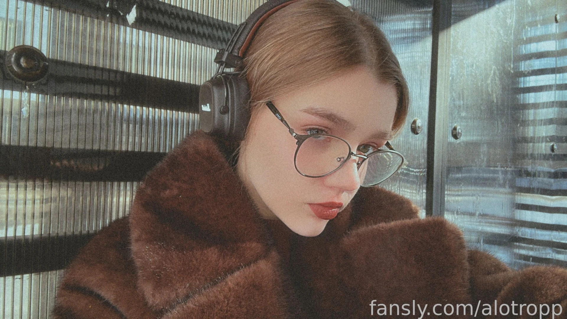 Wrapped in warmth and good tunes fyp cute fit natural life 