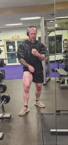 Dreaded coming to do legs once we hit the front squats the attitude part 1