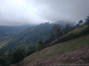 A little bit of hiking through the high mountains of mexico