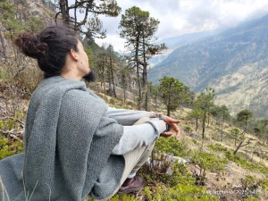 Icy water flows down from the volcano citlalt petl part 5