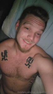 Good morning daddy could use a rub down are you willing to help