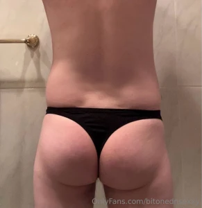 Damn my ass looks so fat in these underwear