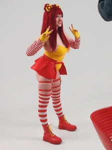 Sneaky peeky bts of my most recent photoshoot this one turned out