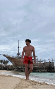 The captain arrived at a new port