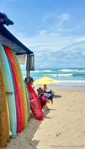 In the air on land at sea