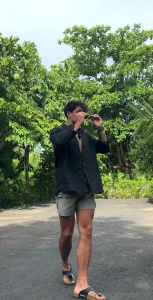 Choose your side with or without a t-shirt