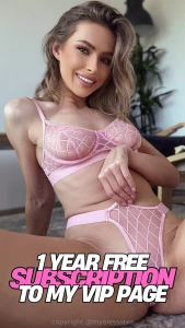 Tip 24 for 12 months free subscription on my vip page 200 worth of