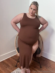 Tried on a bunch of new dresses they ended up being tighter than i part 4