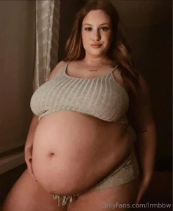 Before amp after same outfit but much bigger belly part 1