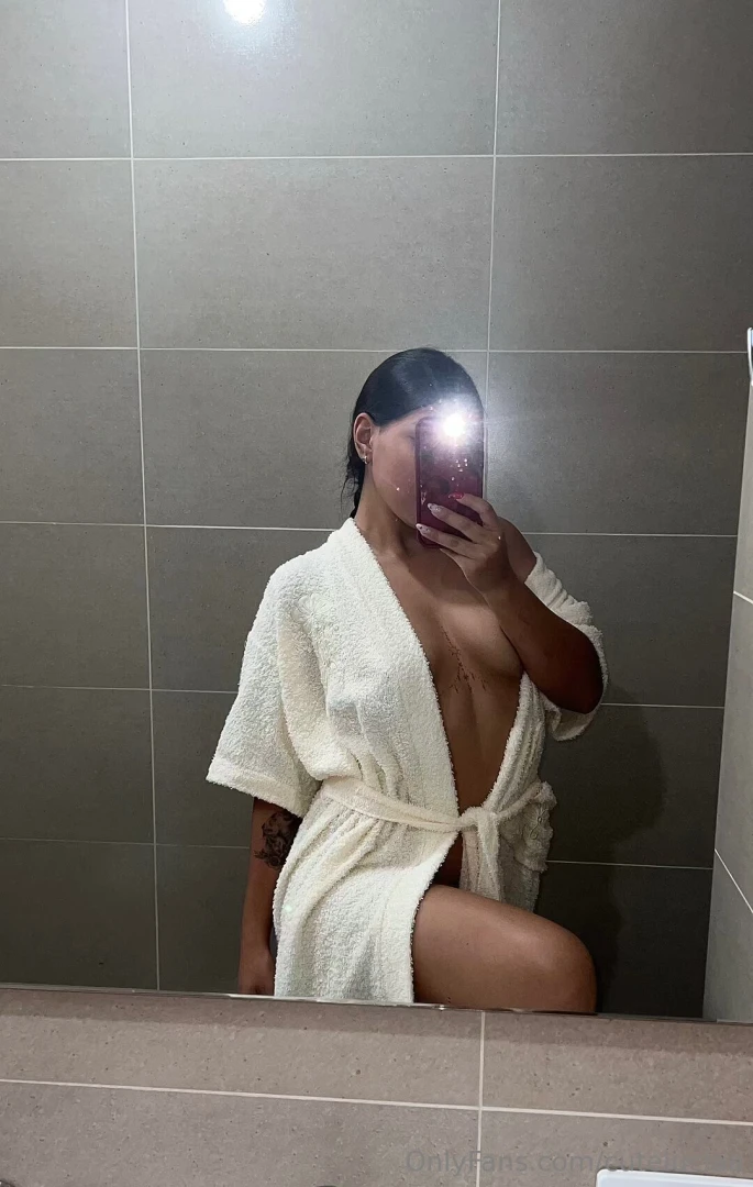 Fresh out of the shower but something still feels wet care to check 